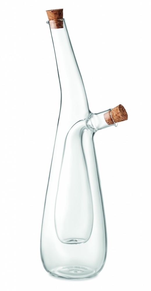 Logo trade advertising products picture of: Glass oil and vinegar bottle
