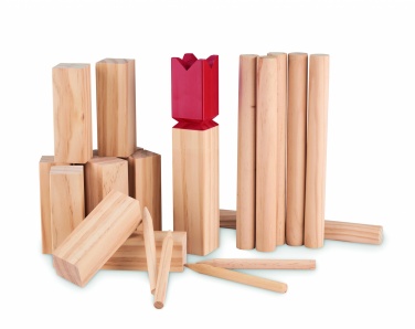 Logo trade promotional gift photo of: Pinewood outdoor throwing game