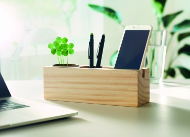 Logo trade advertising products image of: Desk stand with seeds kit