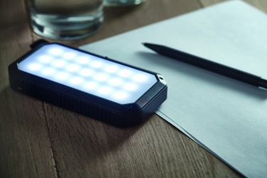 Logo trade promotional merchandise photo of: solar charger 8000 mAh