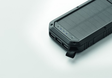 Logo trade promotional items image of: solar charger 8000 mAh