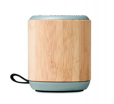 Logo trade corporate gifts image of: 5.3 wireless bamboo speaker