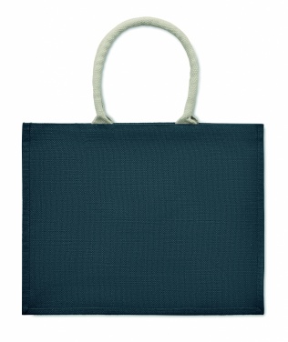 Logotrade corporate gift image of: Jute bag with cotton handle