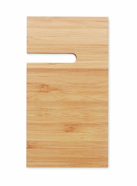 Logo trade promotional products picture of: Bamboo desk phone stand