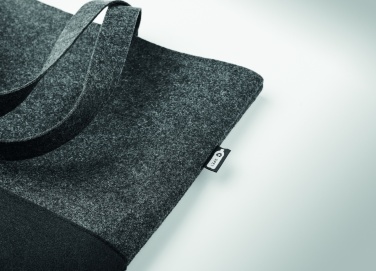 Logo trade advertising product photo of: RPET felt shopping bag