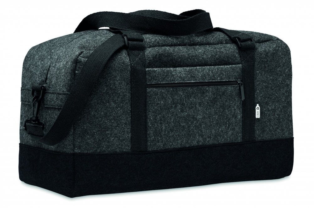 Logotrade promotional gift picture of: RPET felt weekend bag