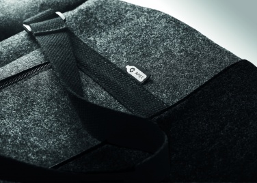 Logotrade promotional merchandise picture of: RPET felt weekend bag