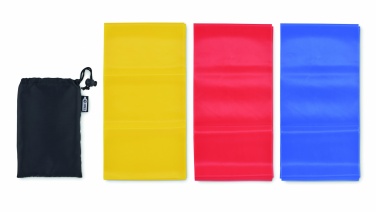 Logo trade advertising products picture of: Set of 3 TPE fitness bands