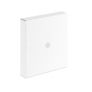 Logo trade corporate gifts image of: RPET wireless charger 15W