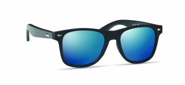 Logo trade promotional giveaways picture of: Sunglasses with bamboo arms NARVA