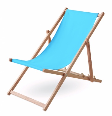 Logotrade business gift image of: Beach chair in wood