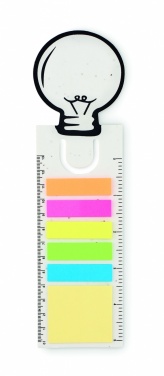 Logotrade promotional merchandise picture of: Seed paper bookmark w/memo pad