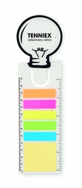 Logo trade promotional giveaways image of: Seed paper bookmark w/memo pad