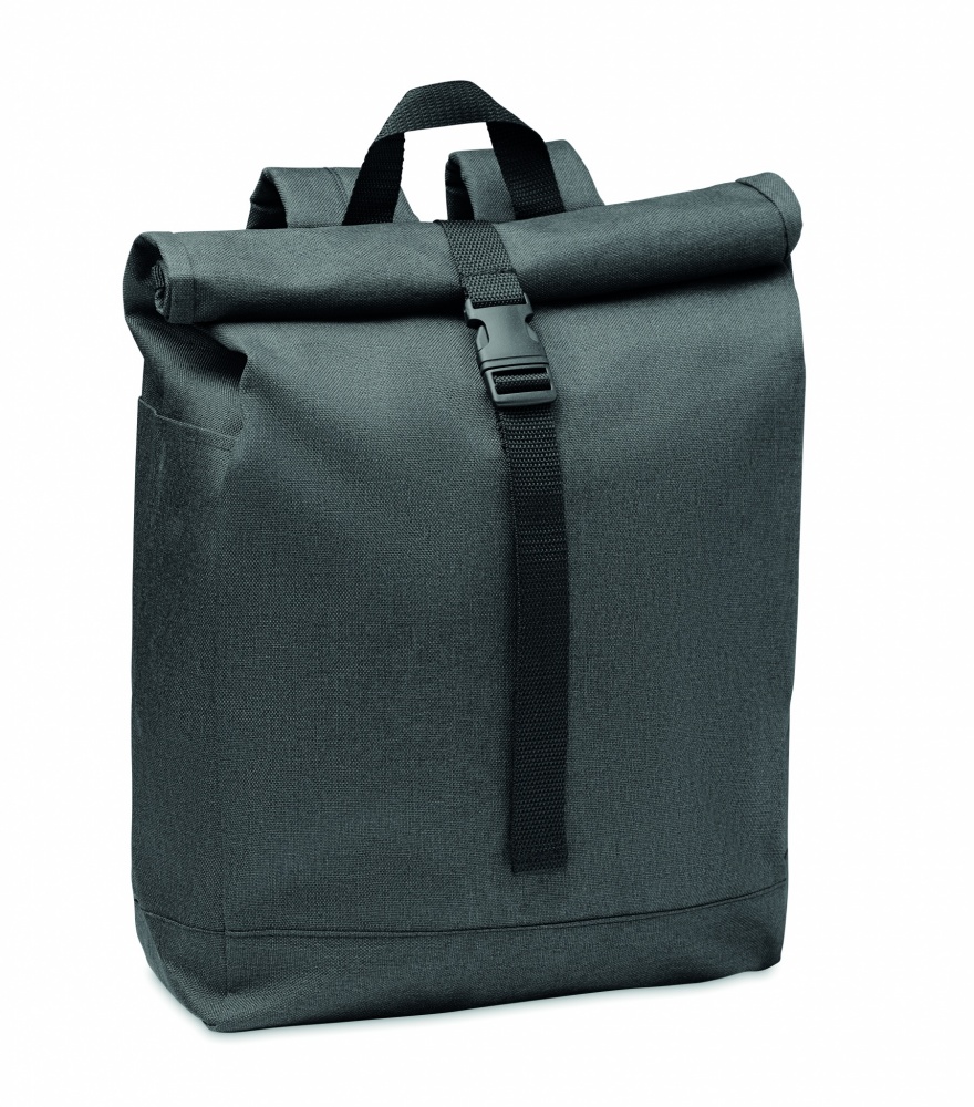 Logo trade advertising product photo of: 600D RPET 2 tone backpack