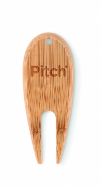Logo trade promotional products picture of: Bamboo golf divot tool