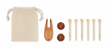 Logo trade promotional gift photo of: Golf accessories set in pouch
