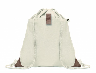 Logotrade corporate gift picture of: Recycled cotton drawstring bag