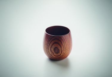 Logotrade promotional item picture of: Oak wooden mug 250 ml