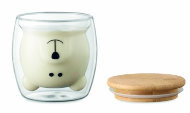 Logotrade promotional item picture of: Double wall borosilicate mug