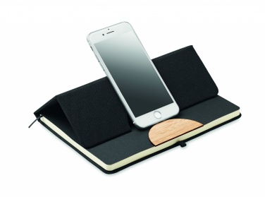 Logo trade promotional products image of: A5 RPET notebook 80 lined