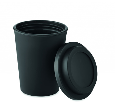 Logo trade promotional items image of: Double wall tumbler PP 300 ml
