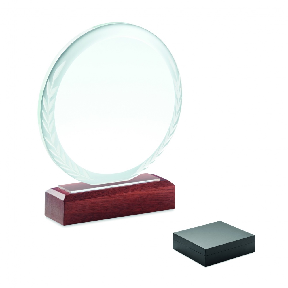 Logotrade promotional gifts photo of: Round award plaque