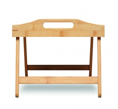 Logo trade corporate gifts picture of: Foldable bamboo tray