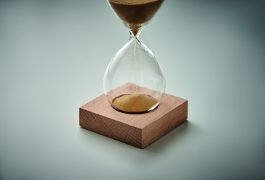 Logo trade promotional giveaways picture of: 5 minute sand hourglass