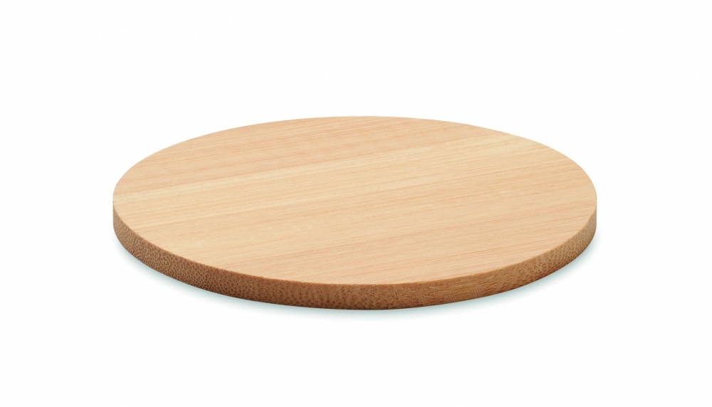 Logotrade promotional merchandise photo of: Bamboo round coaster