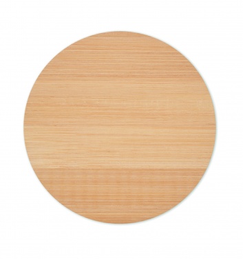 Logotrade corporate gift picture of: Bamboo round coaster