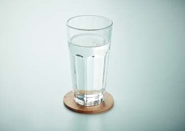 Logotrade promotional giveaway image of: Bamboo round coaster