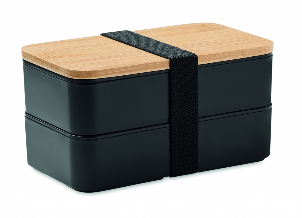 Logotrade promotional product image of: Lunch box in PP and bamboo lid