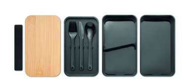 Logotrade promotional giveaways photo of: Lunch box in PP and bamboo lid