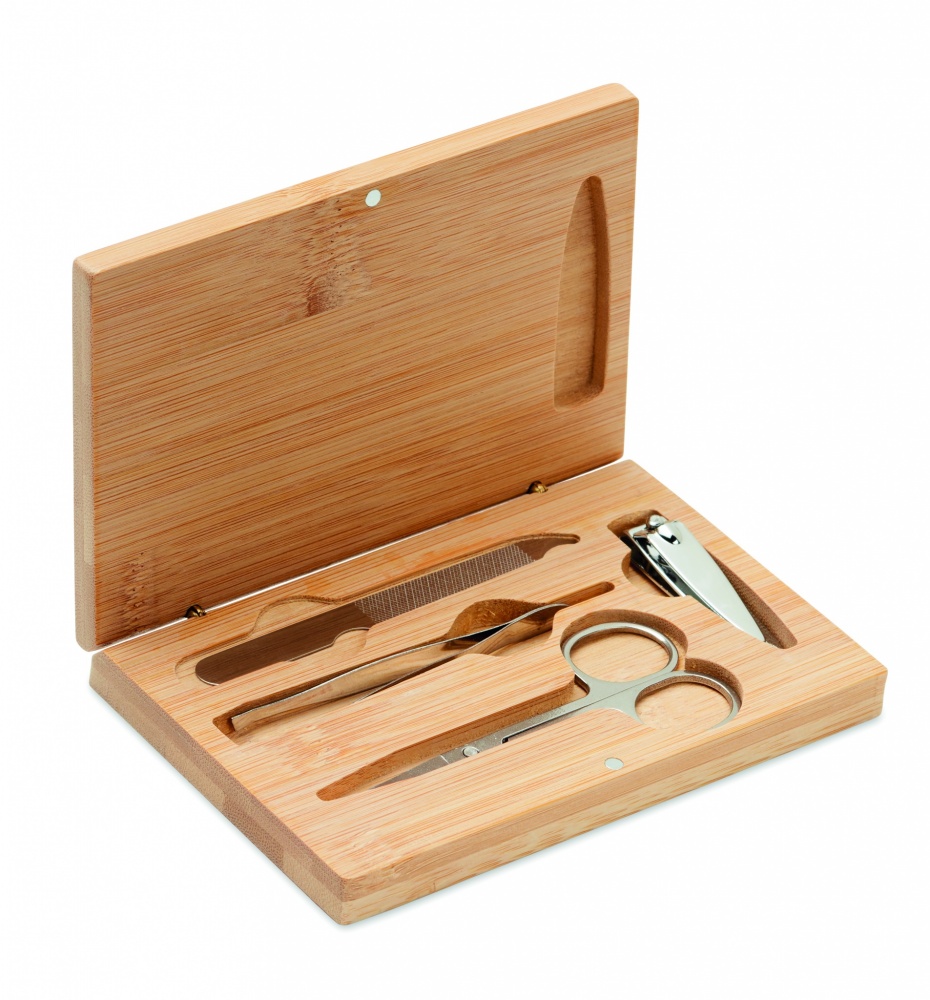Logo trade business gift photo of: Manicure nail tool set