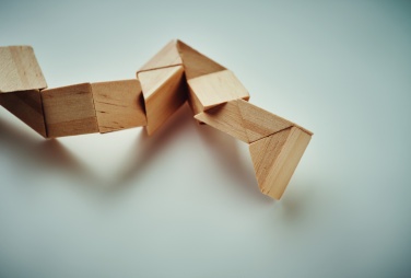 Logotrade promotional product picture of: Wooden puzzle/brain teaser