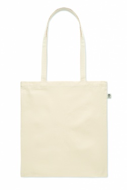 Logotrade advertising product picture of: Organic cotton shopping bag