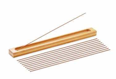 Logo trade promotional gift photo of: Incense set in bamboo