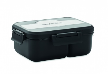 Logo trade corporate gifts image of: Lunch box with cutlery in PP