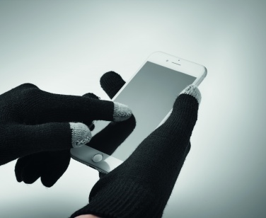 Logo trade promotional gifts picture of: Set of 3 RPET winter pieces