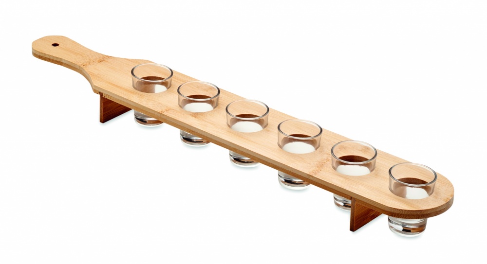 Logo trade corporate gifts image of: Set of 6 shot glasses