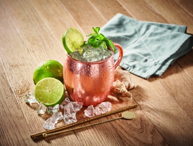 Logotrade promotional product picture of: Cocktail copper mug 400 ml