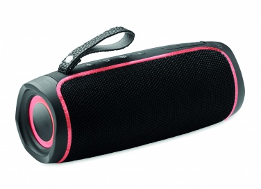 Logotrade promotional item image of: 2x5 LED Wireless speaker IPX4
