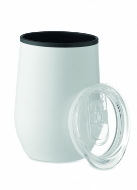 Logotrade promotional giveaway image of: Double wall travel cup 350 ml