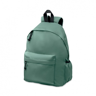 Logo trade promotional giveaways image of: 600D RPET polyester backpack