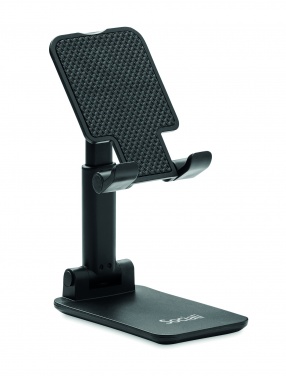 Logo trade promotional gift photo of: Foldable phone stand in ABS