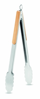 Logo trade promotional merchandise picture of: Stainless Steel Tongs