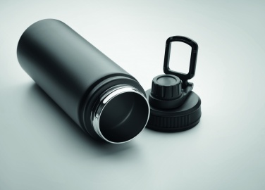 Logo trade promotional items image of: Double wall bottle 500 ml