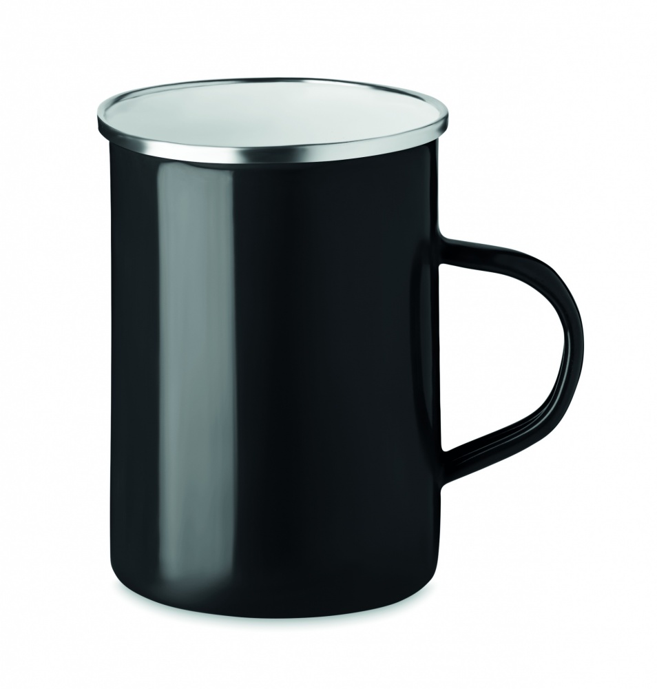 Logotrade promotional item image of: Metal mug with enamel layer