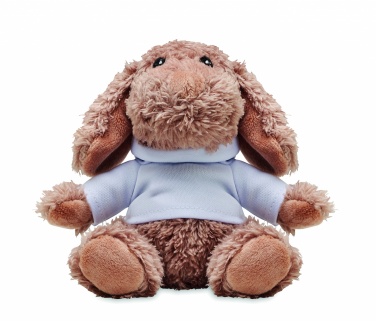 Logo trade corporate gifts picture of: Dog plush wearing a hoodie