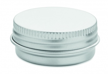 Logo trade promotional merchandise image of: Vegan lip balm in round tin